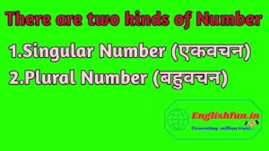 number in english